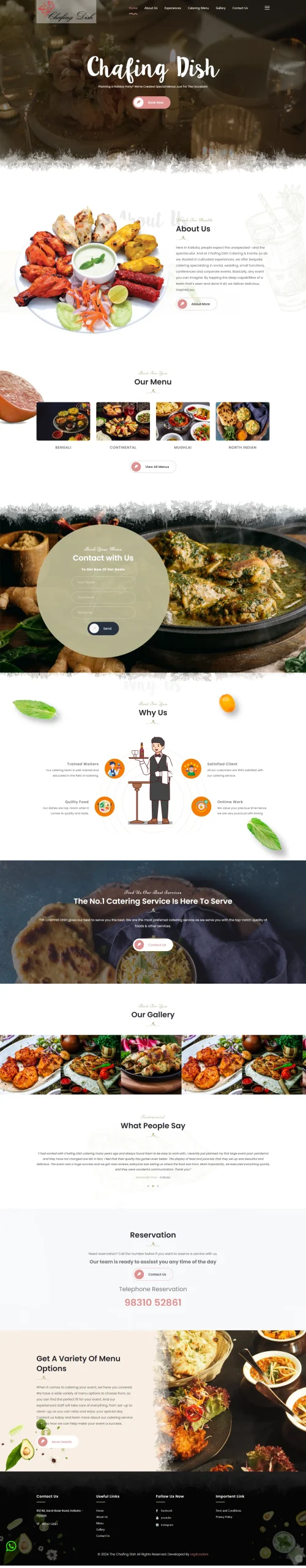 thechafingdish.com